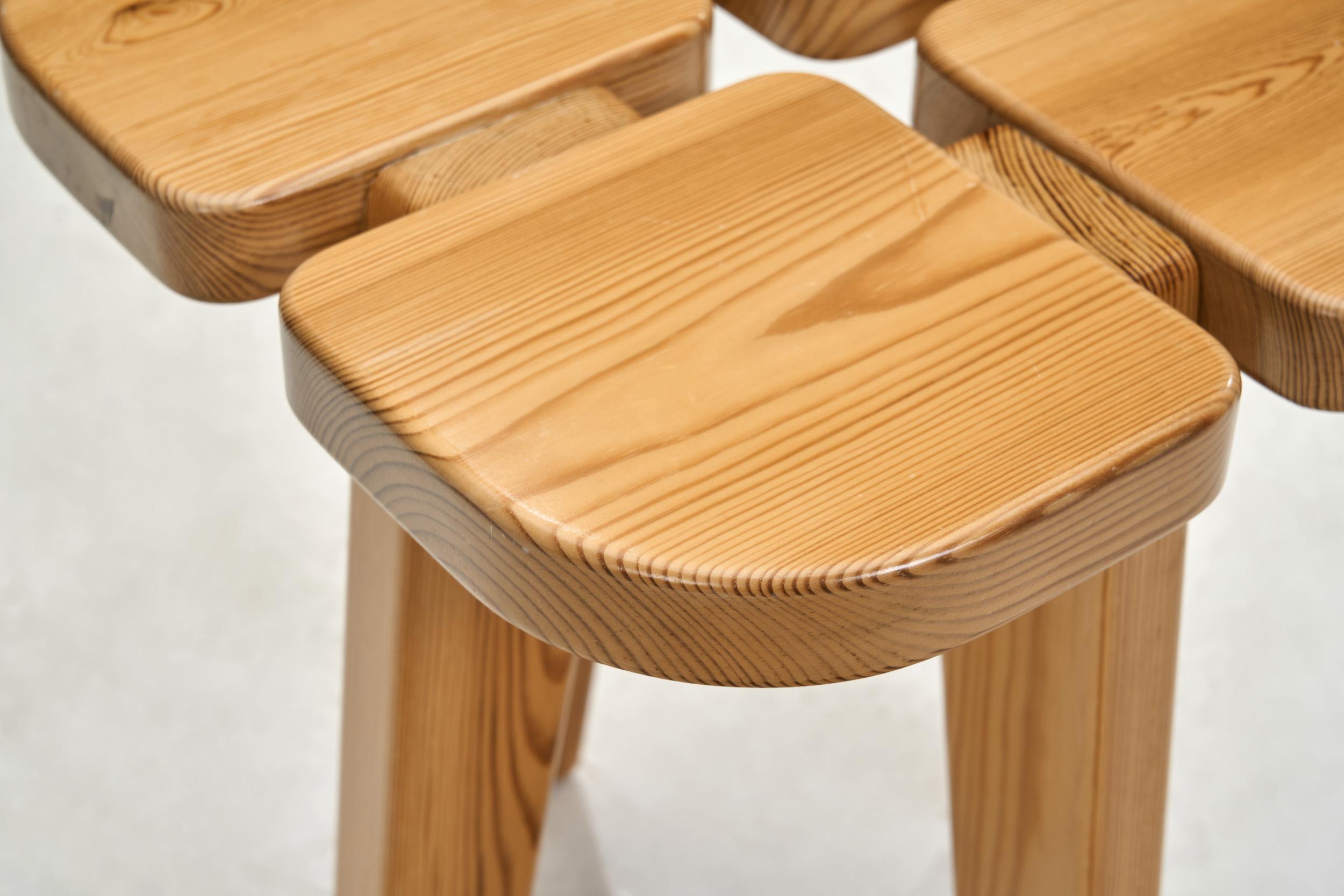 Paar Hocker „Apila“ von Rauni Peippo für Stockmann Orno, Finnland 1960er Jahre im Angebot 3