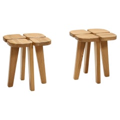 Pair of Rauni Peippo "Apila" Stools for Stockmann Orno, Finland 1960s