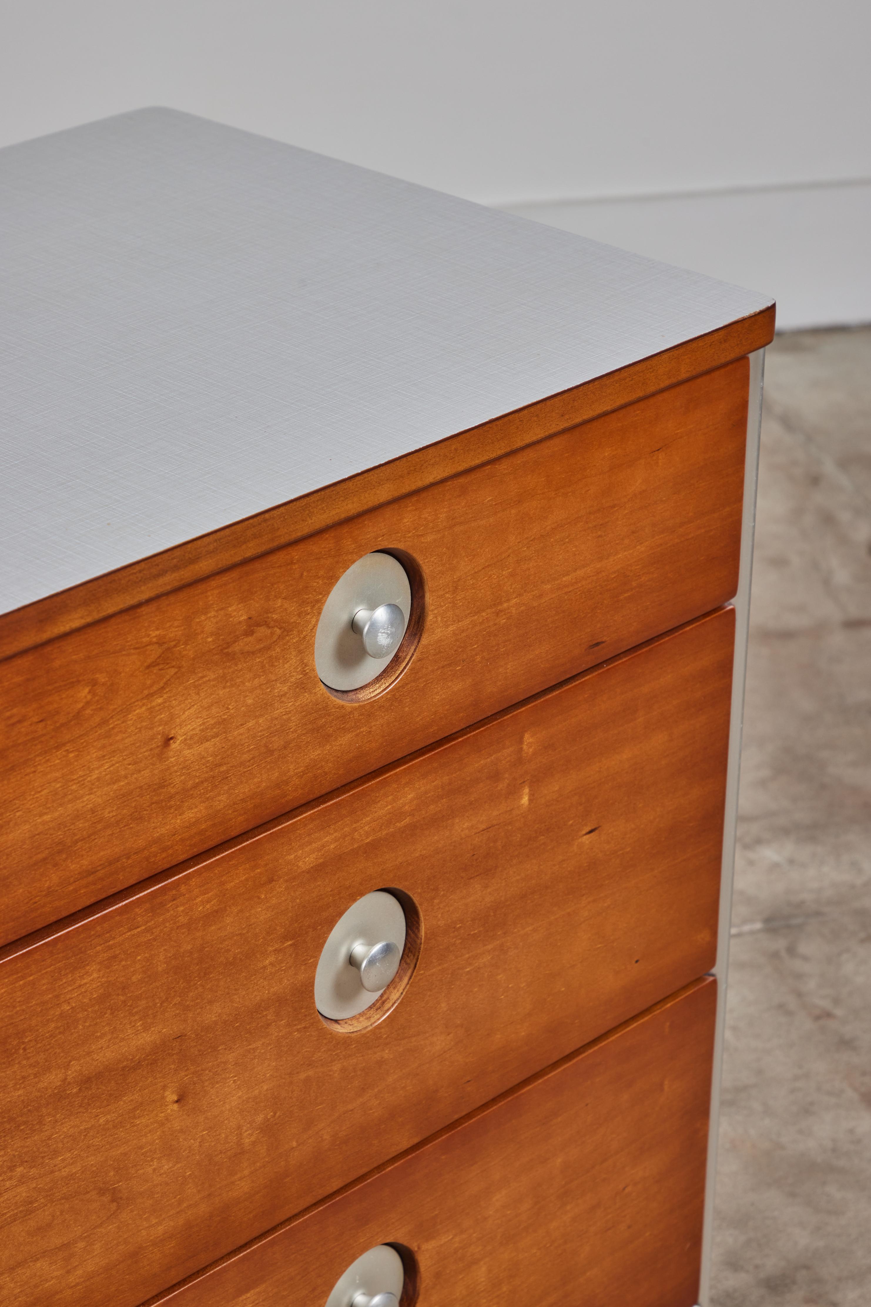 Pair of Raymond Loewy Nightstands for Hill-Rom Company 3