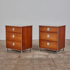 Pair of Raymond Loewy Nightstands for Hill-Rom Company