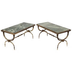 Pair of Raymond Subes Style Coffee Table