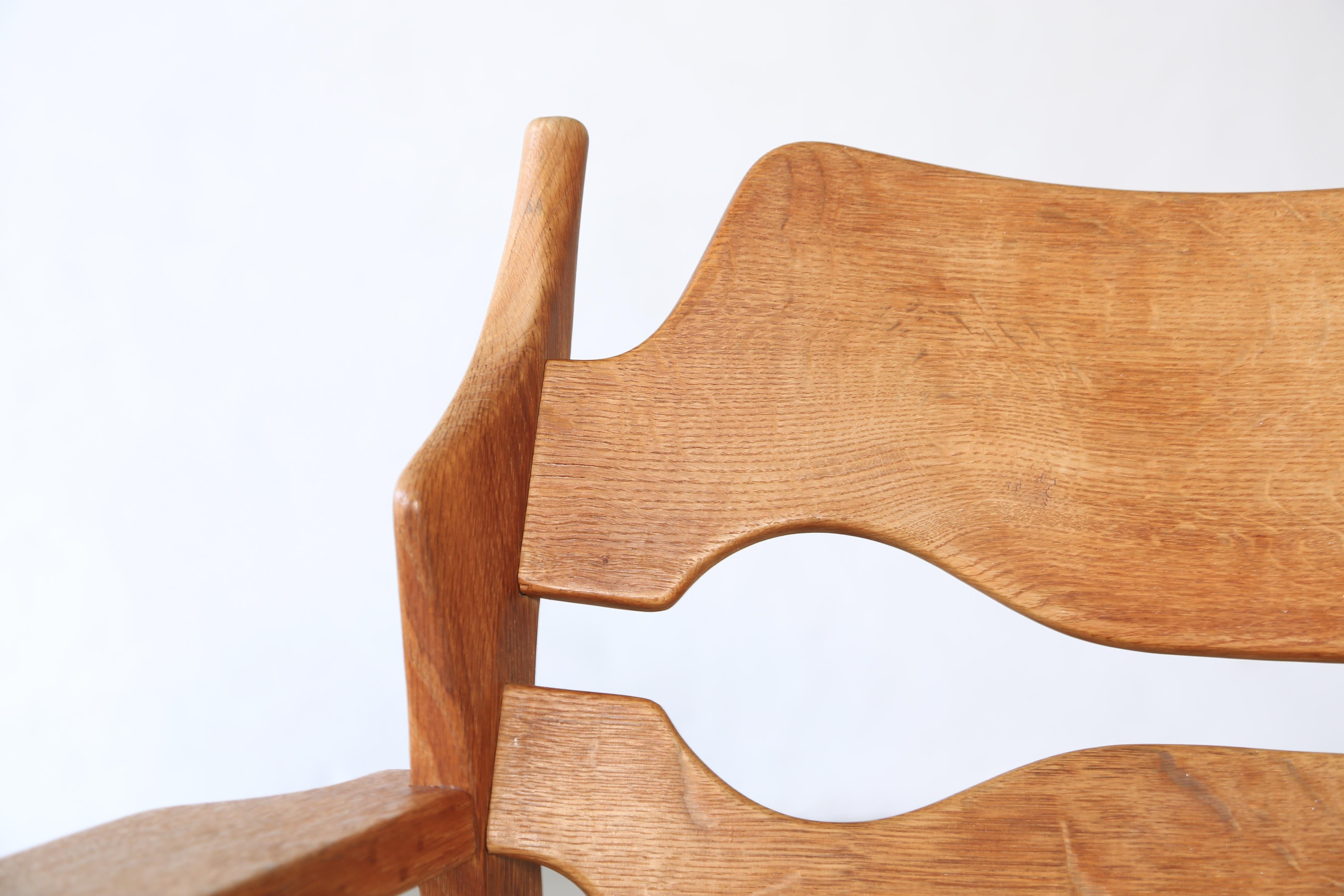 Pair of Razor Blade Armchairs by Henning Kjærnulf 'Kjaernulf', Denmark, 1960s 13