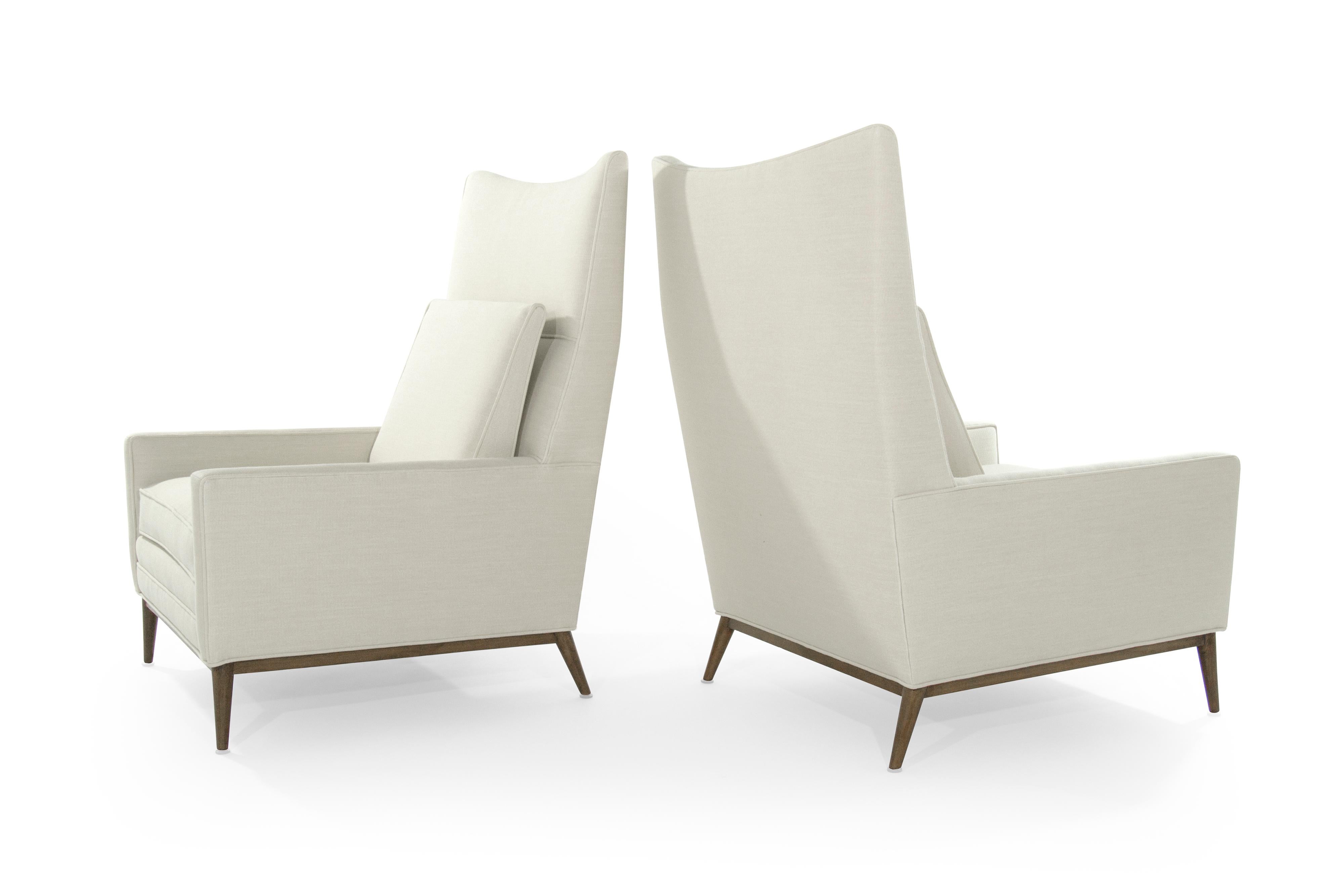 Mid-Century Modern Pair of Reading Lounges by Paul McCobb