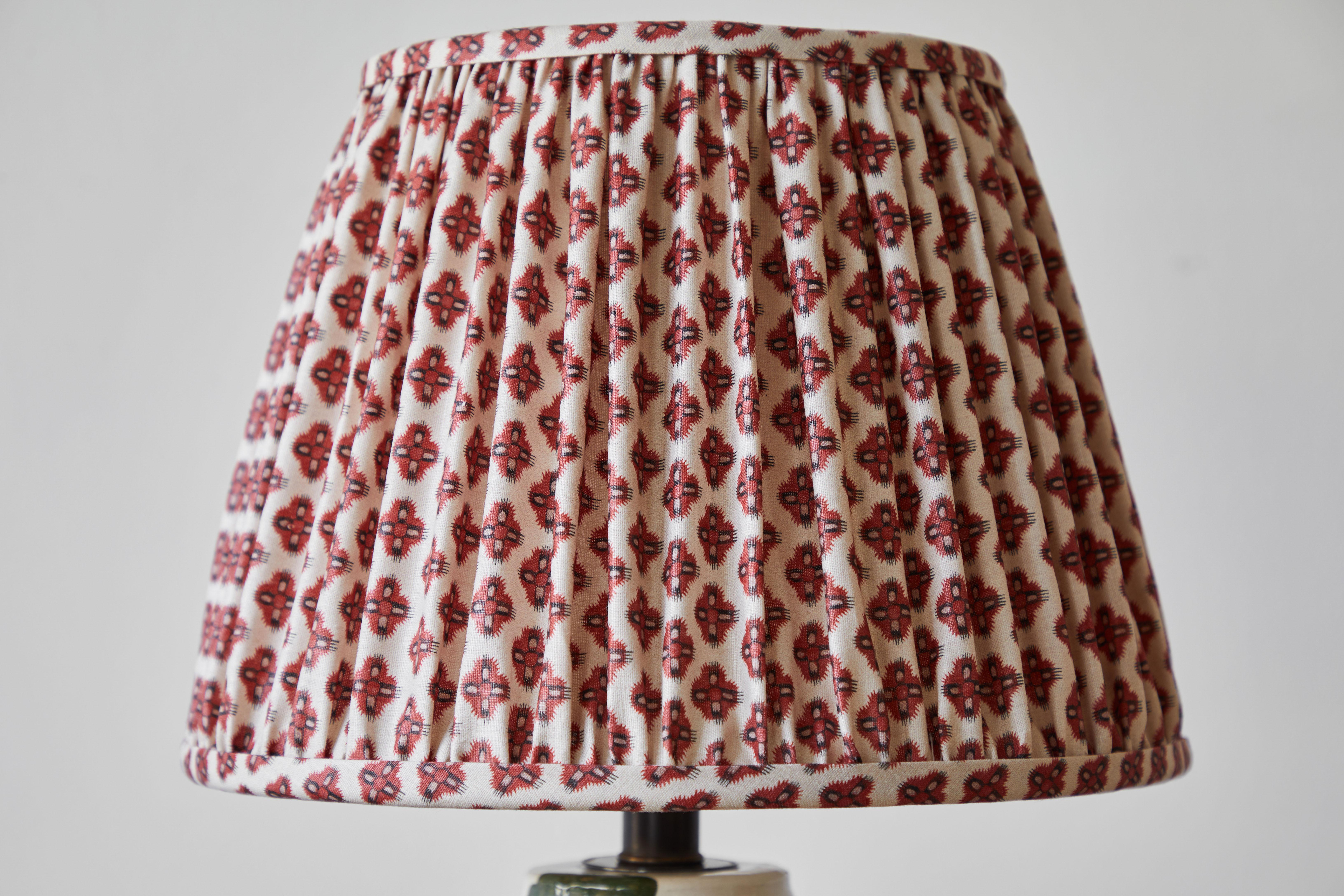 Pair of Rebekah Miles Ceramic Table Lamp In New Condition In Los Angeles, CA