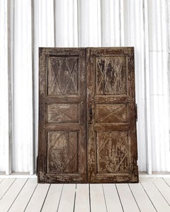 Pair of Reclaimed 18th Century French Wardrobe Doors