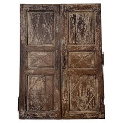Pair of Reclaimed 18th Century French Wardrobe Doors