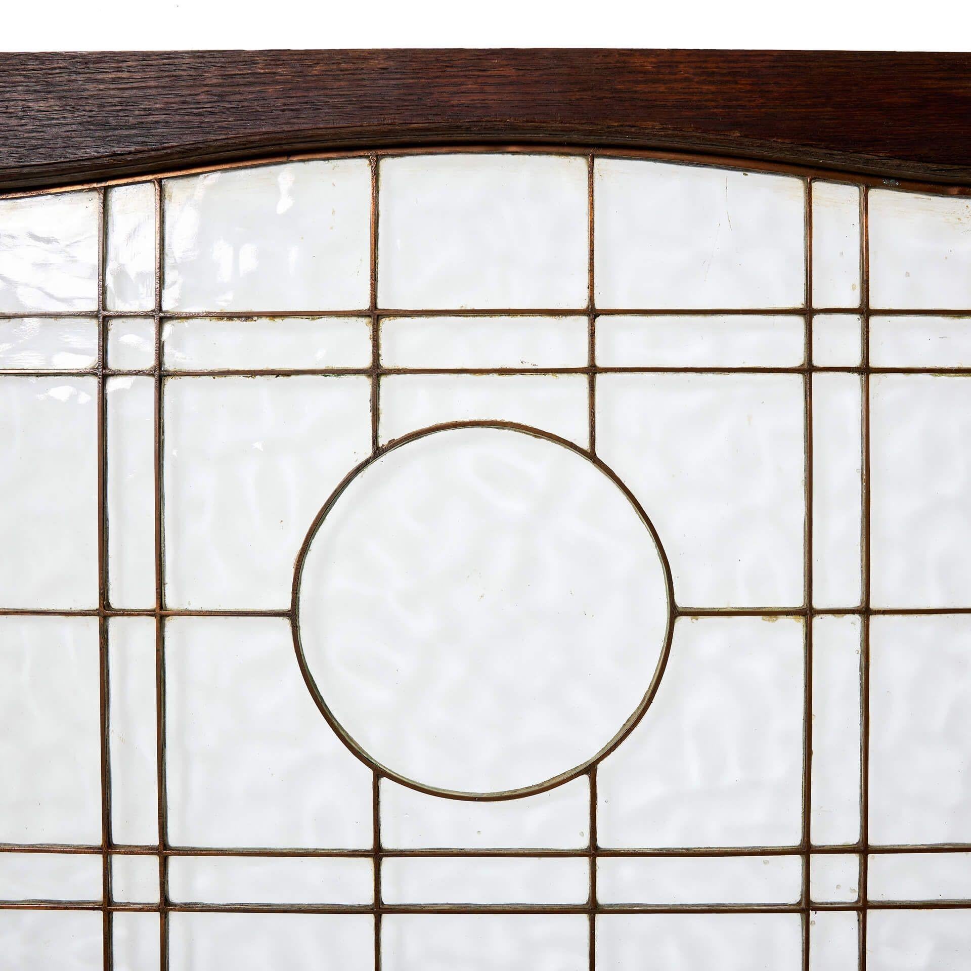 English Pair of Reclaimed Copperlight Windows For Sale