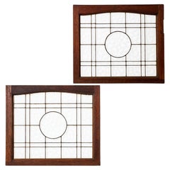 Pair of Reclaimed Copperlight Windows