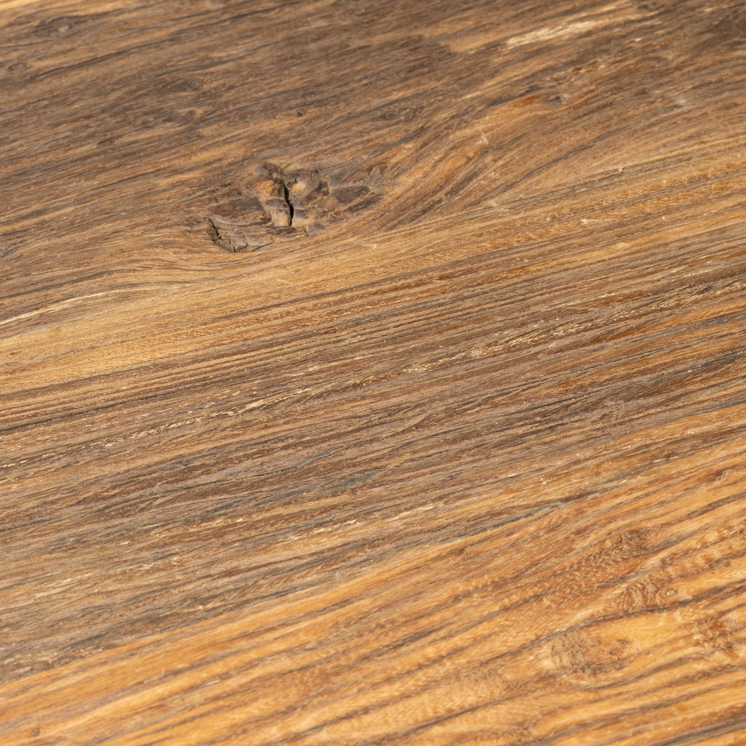 Pair of Reclaimed Elm Side Tables en venta 4