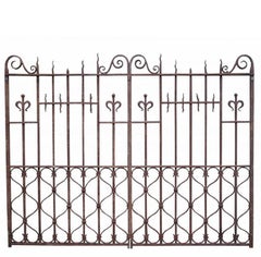 Pair of Reclaimed English Driveway Gates