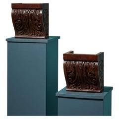 Pair Of Reclaimed English Oak Corbels