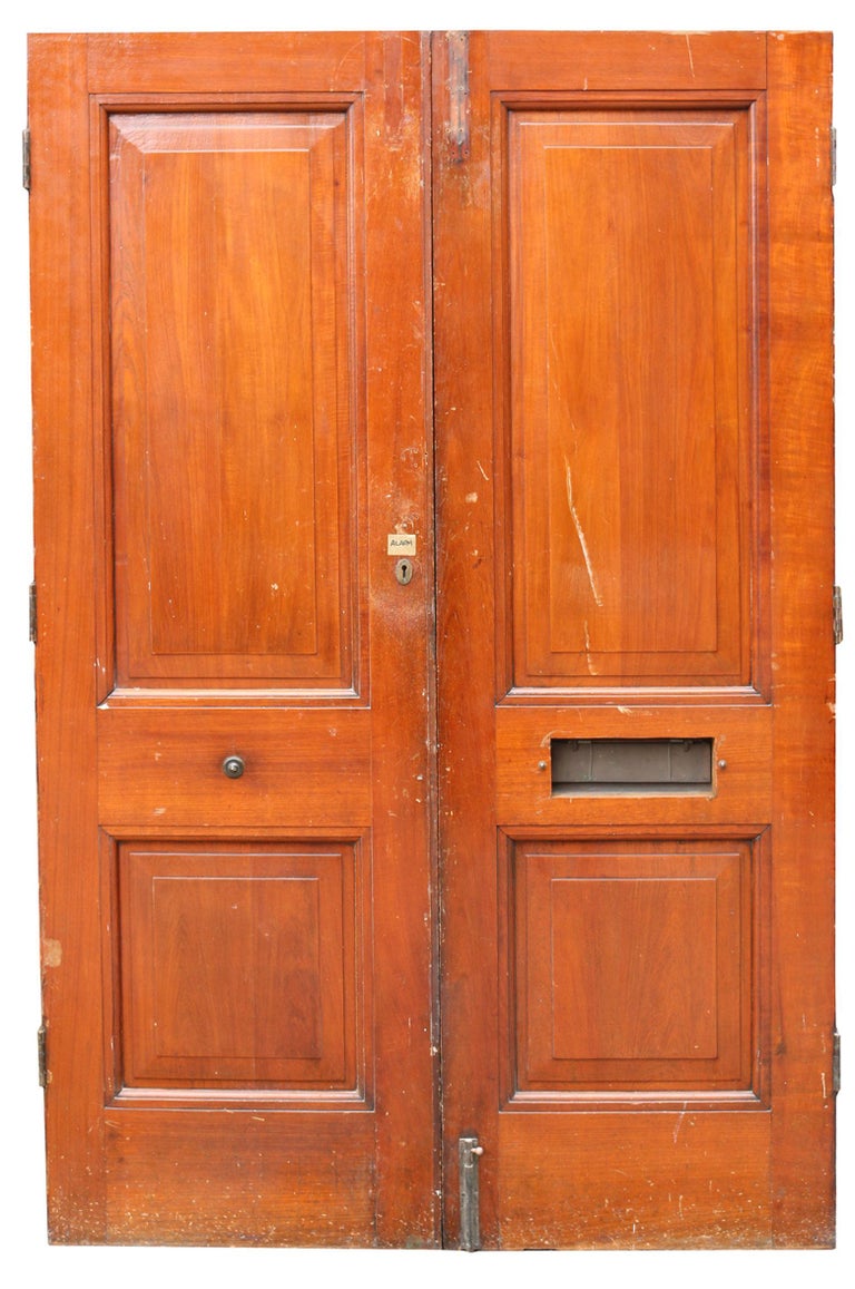 Pair of Reclaimed Teak Exterior Double Doors at 1stDibs reclaimed