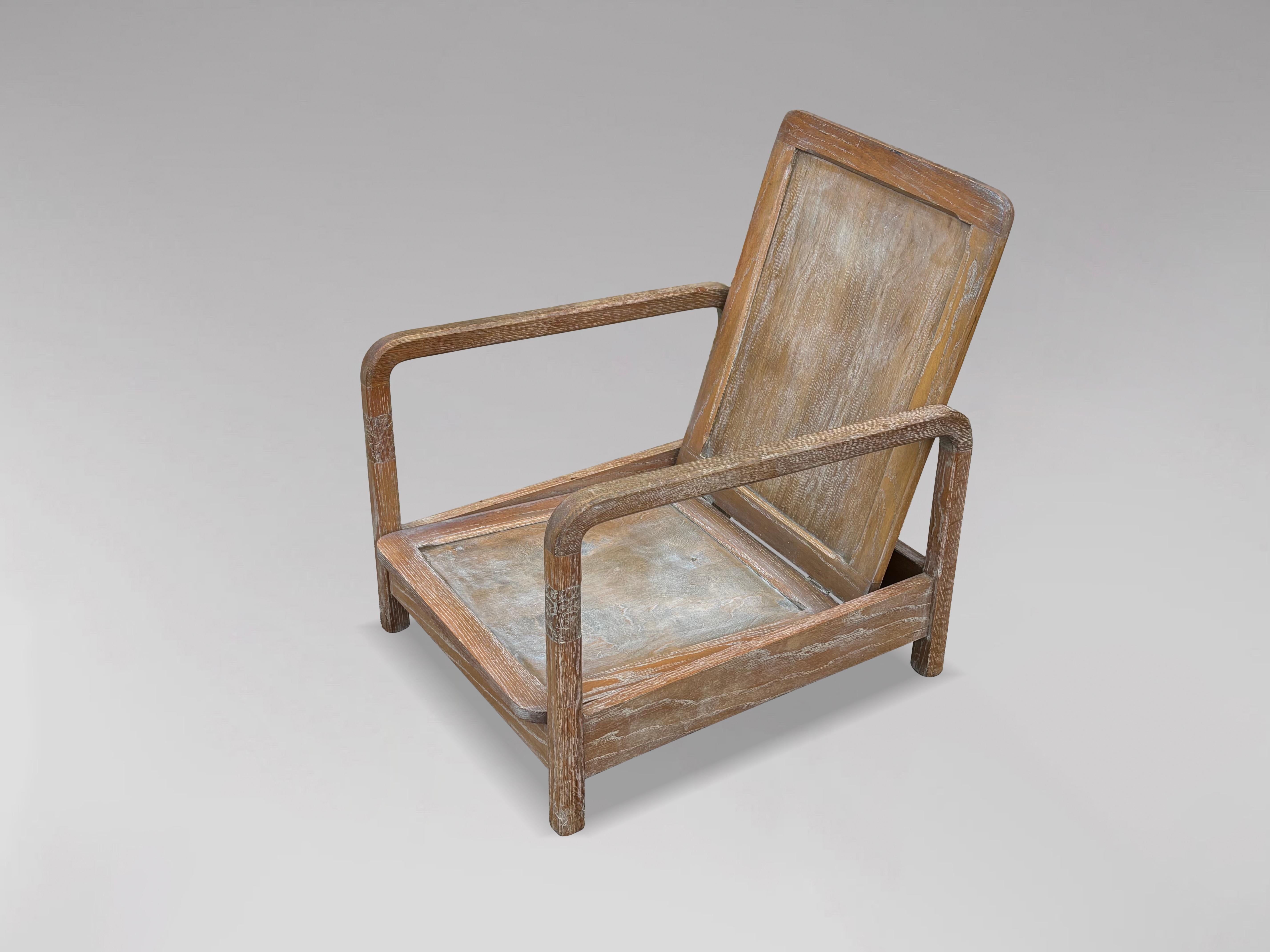 Paire de fauteuils de jardin inclinables à la manière de Liberty & Co. en vente 6