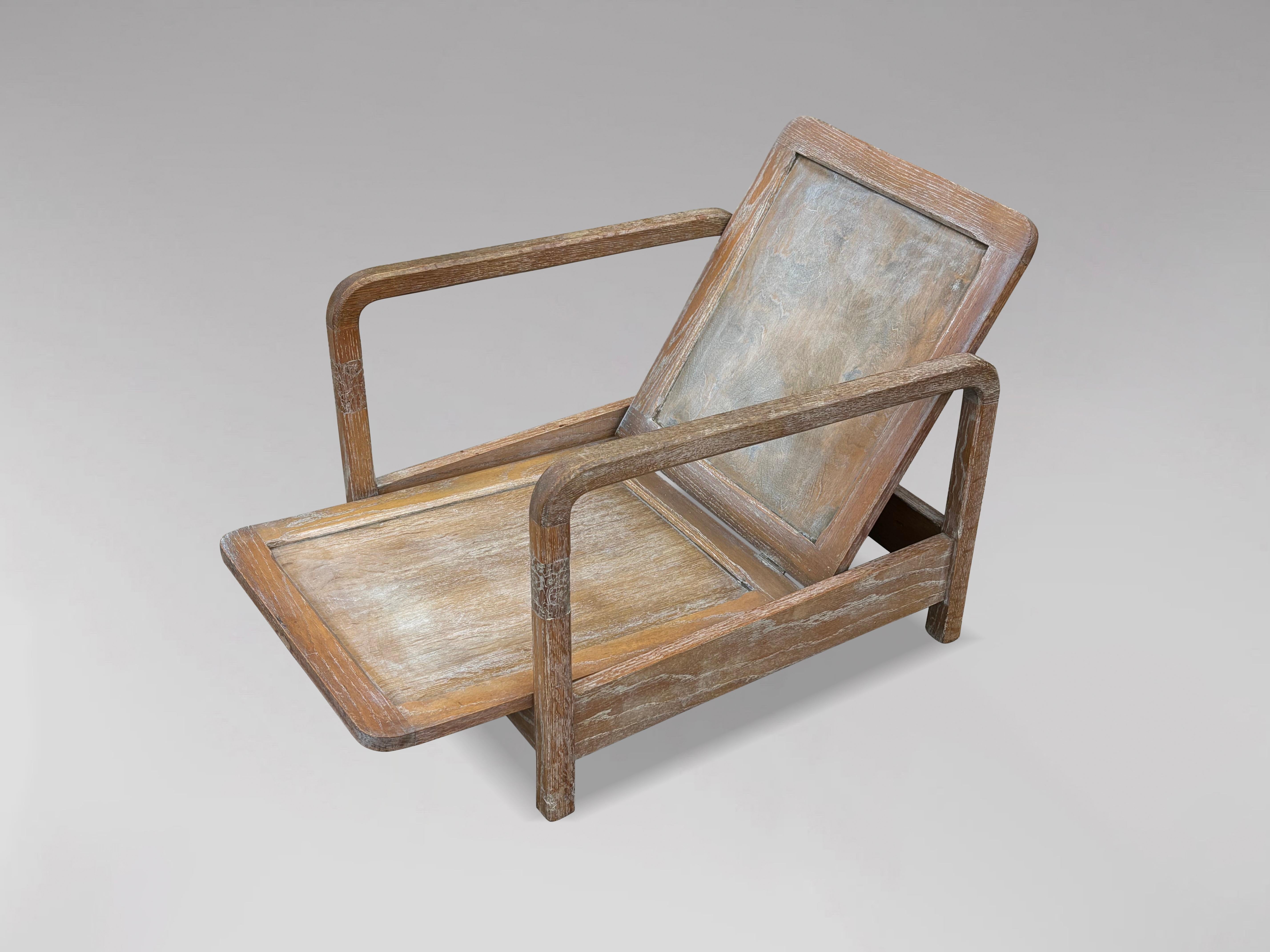 Paire de fauteuils de jardin inclinables à la manière de Liberty & Co. en vente 7