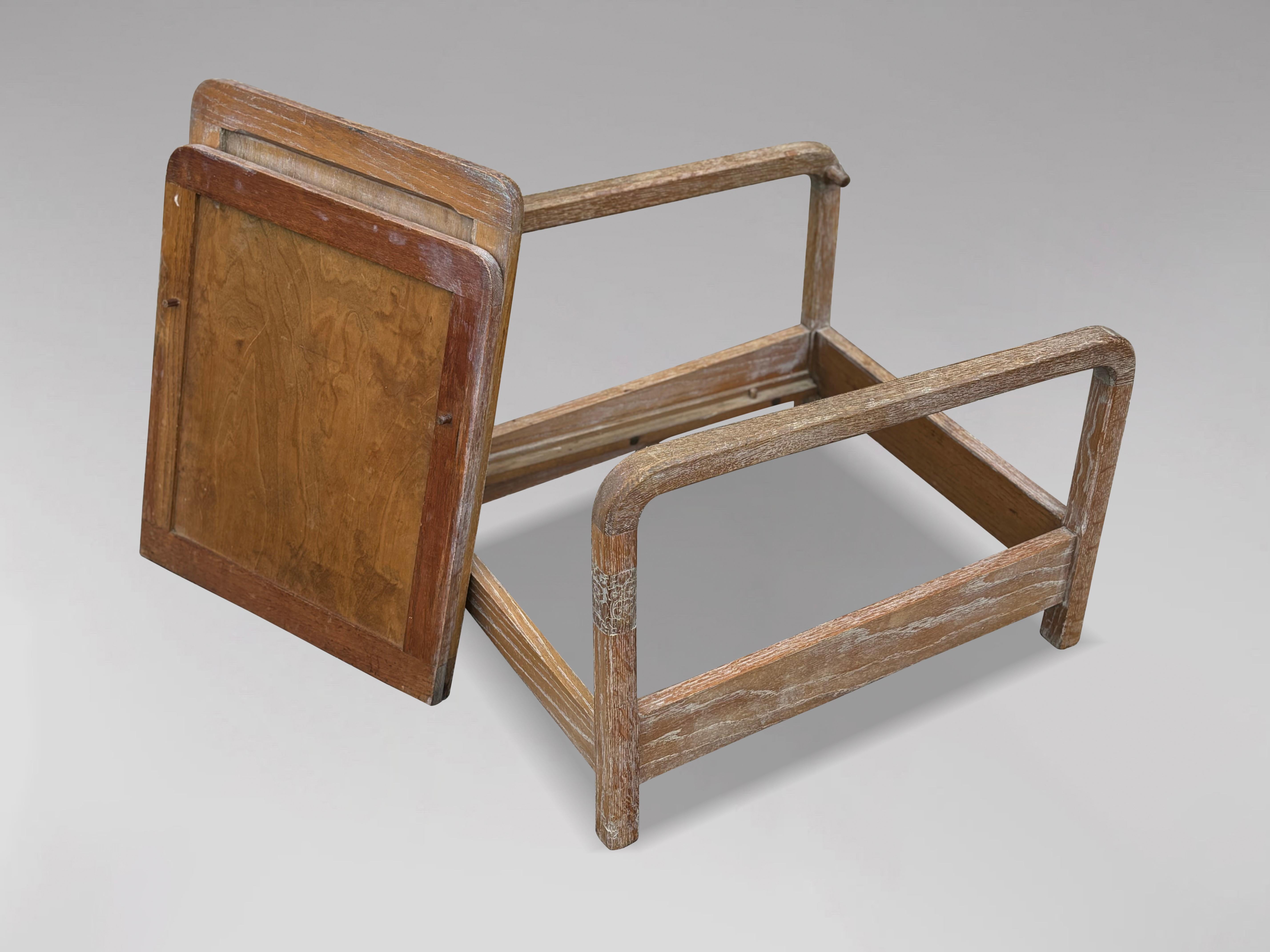 Paire de fauteuils de jardin inclinables à la manière de Liberty & Co. en vente 3
