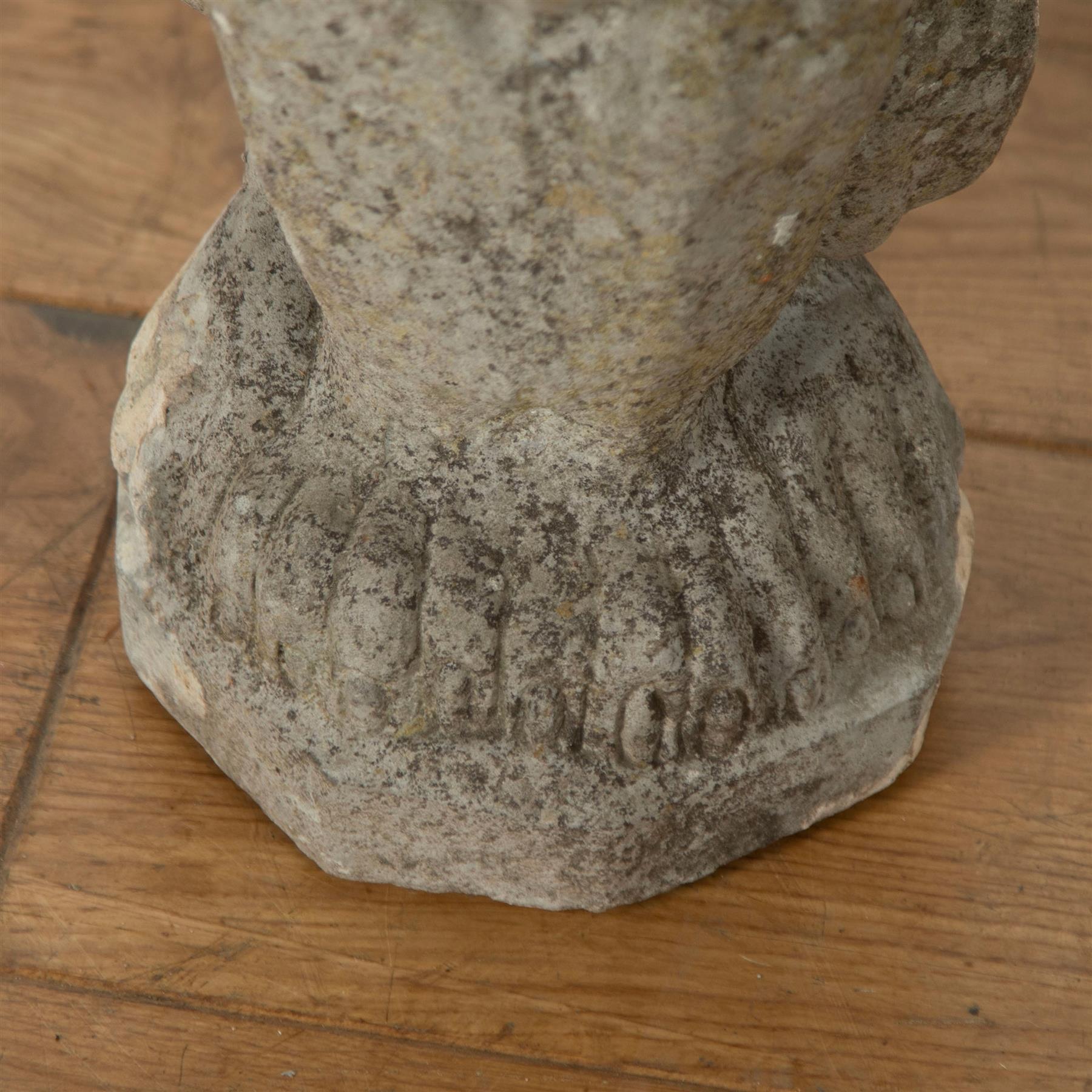 Pair of Reconstituted Stone Lions 1