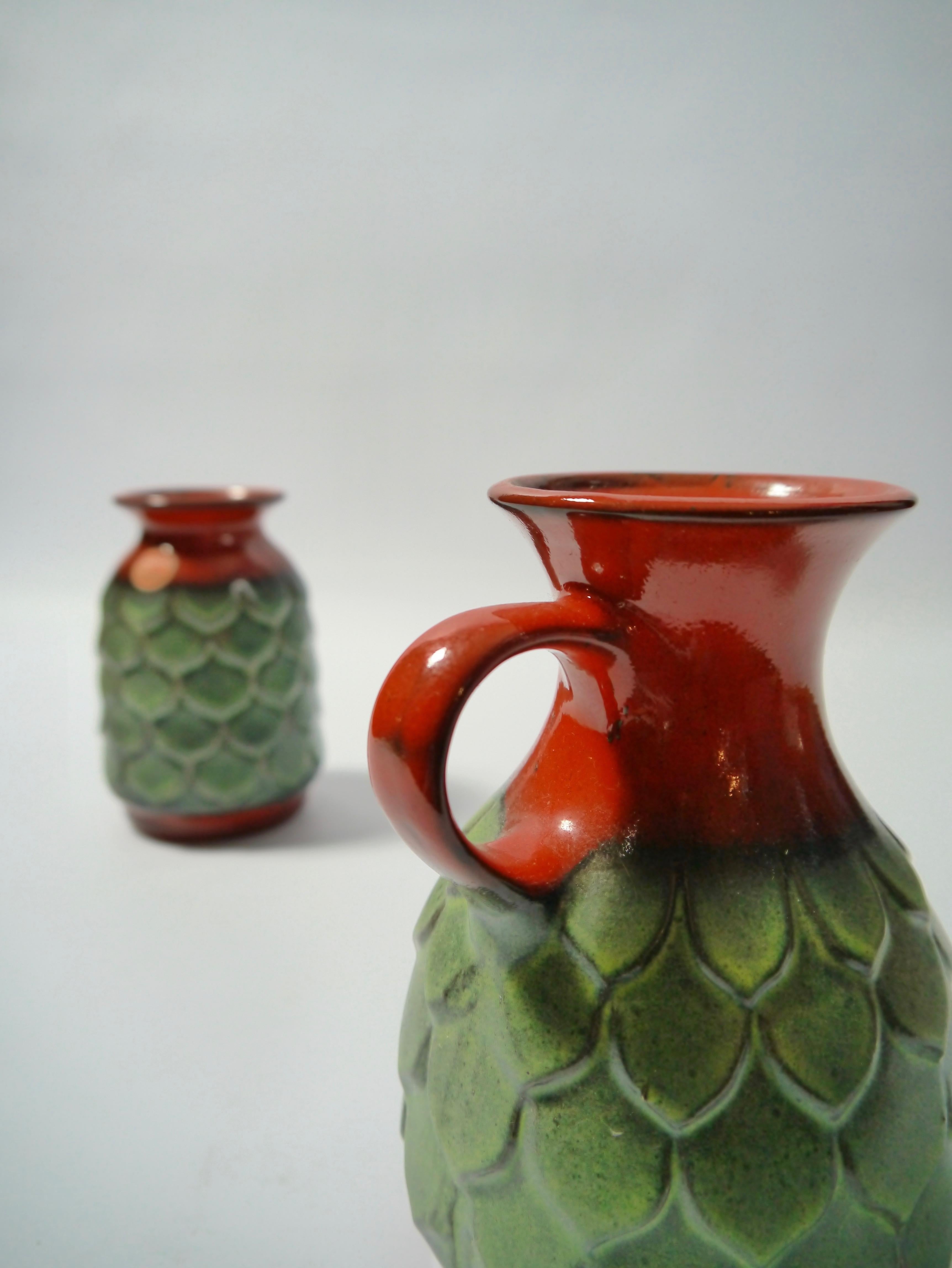 jasba pottery vase