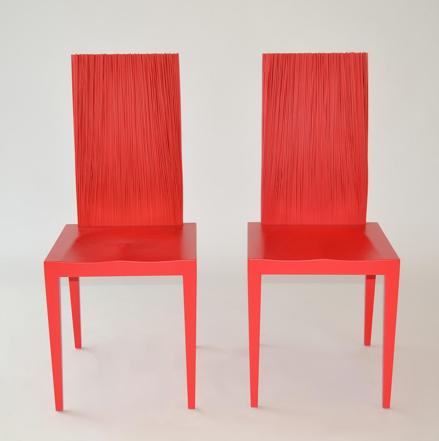  Ein Paar Stühle der Campana Brothers für Edra, 'Jenette'.  (Moderne) im Angebot