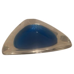 Coppia di ciotole smaltate e placcate in argento Reed & Barton American MCM Mod 88 AC