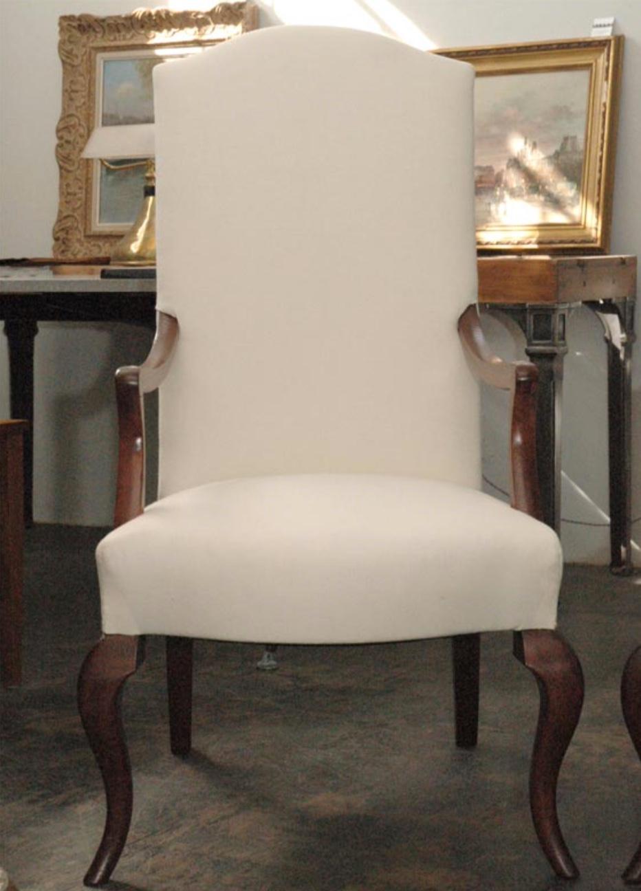 Art Deco Pair of Referenced Armchairs by Jean-Charles Moreux For Sale