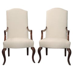 Pair of Referenced Armchairs by Jean-Charles Moreux