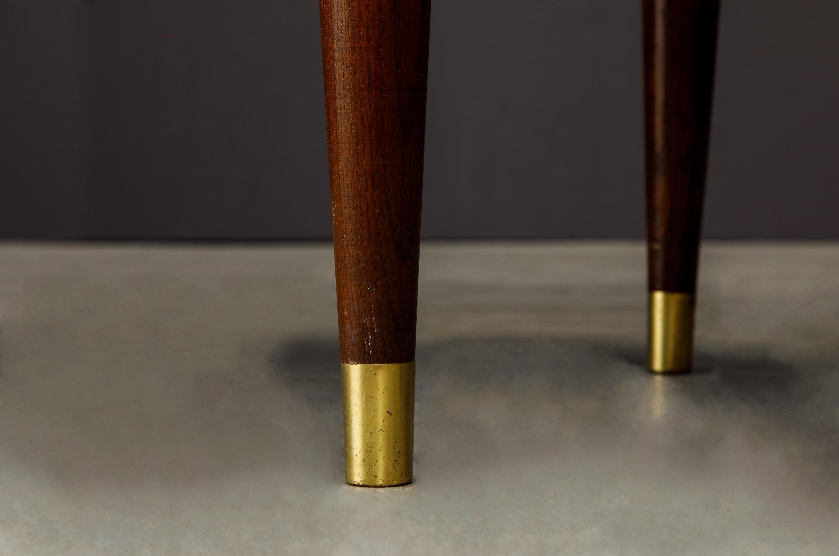 Pair of Refinished George Nelson Style Slatted Wood Benches or Tables, c. 1960 9