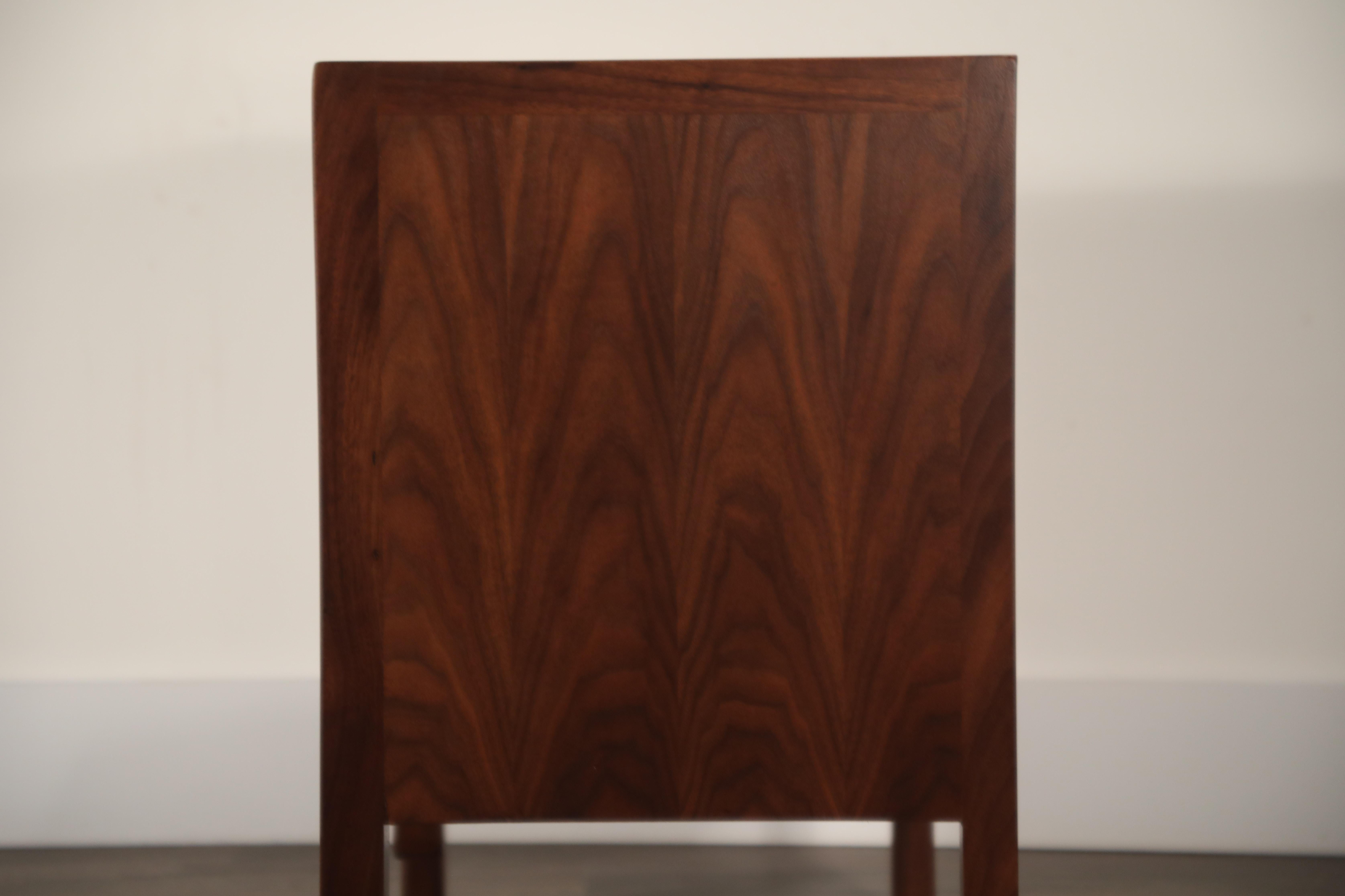 Pair of Refinished Nightstands or End Tables by John Stuart for Janus Collection 4