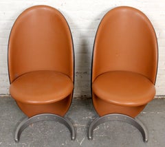 Paar postmoderne italienische Reflex-Bürostühle „Petalo“