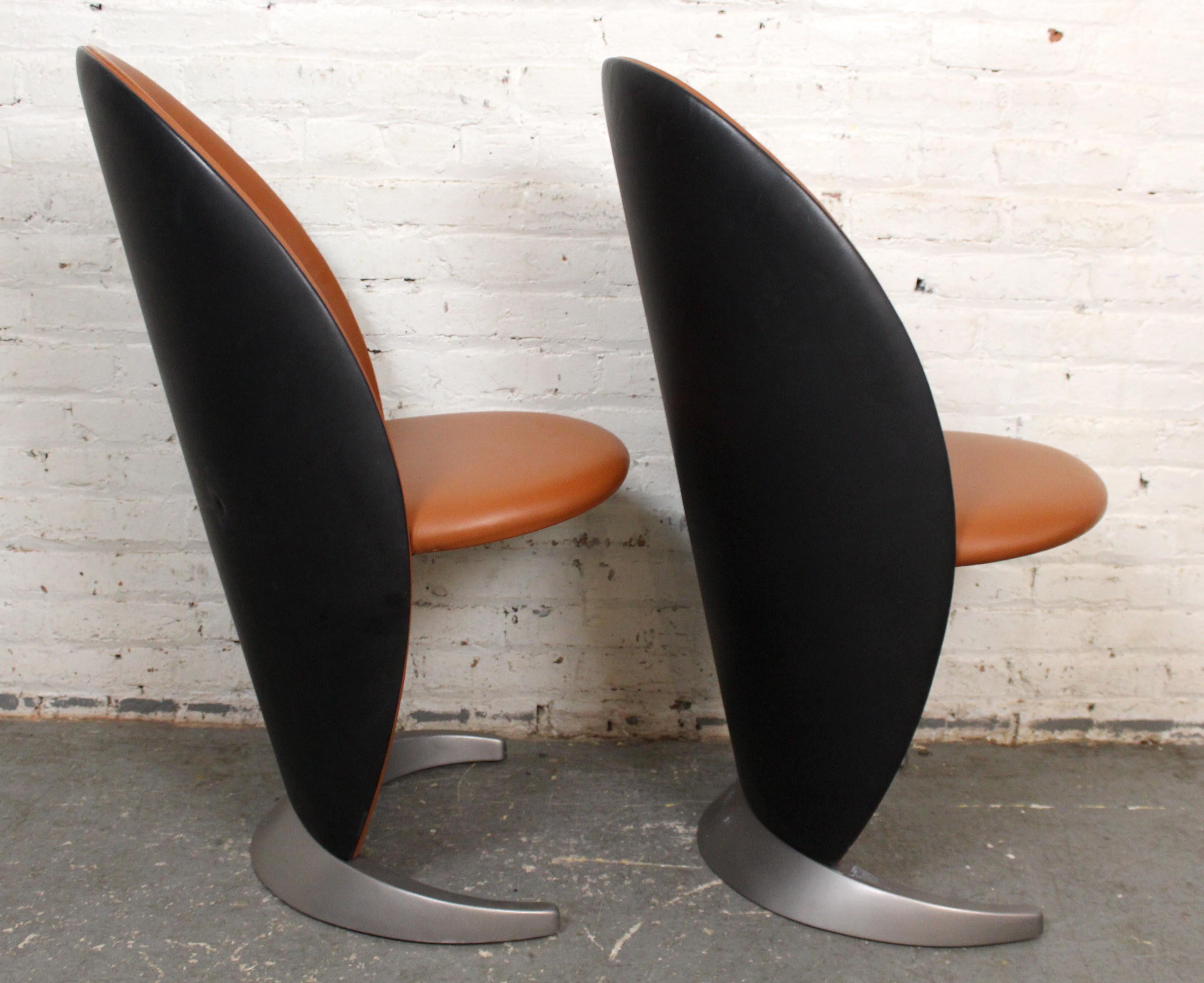 Contemporary Pair of Reflex 
