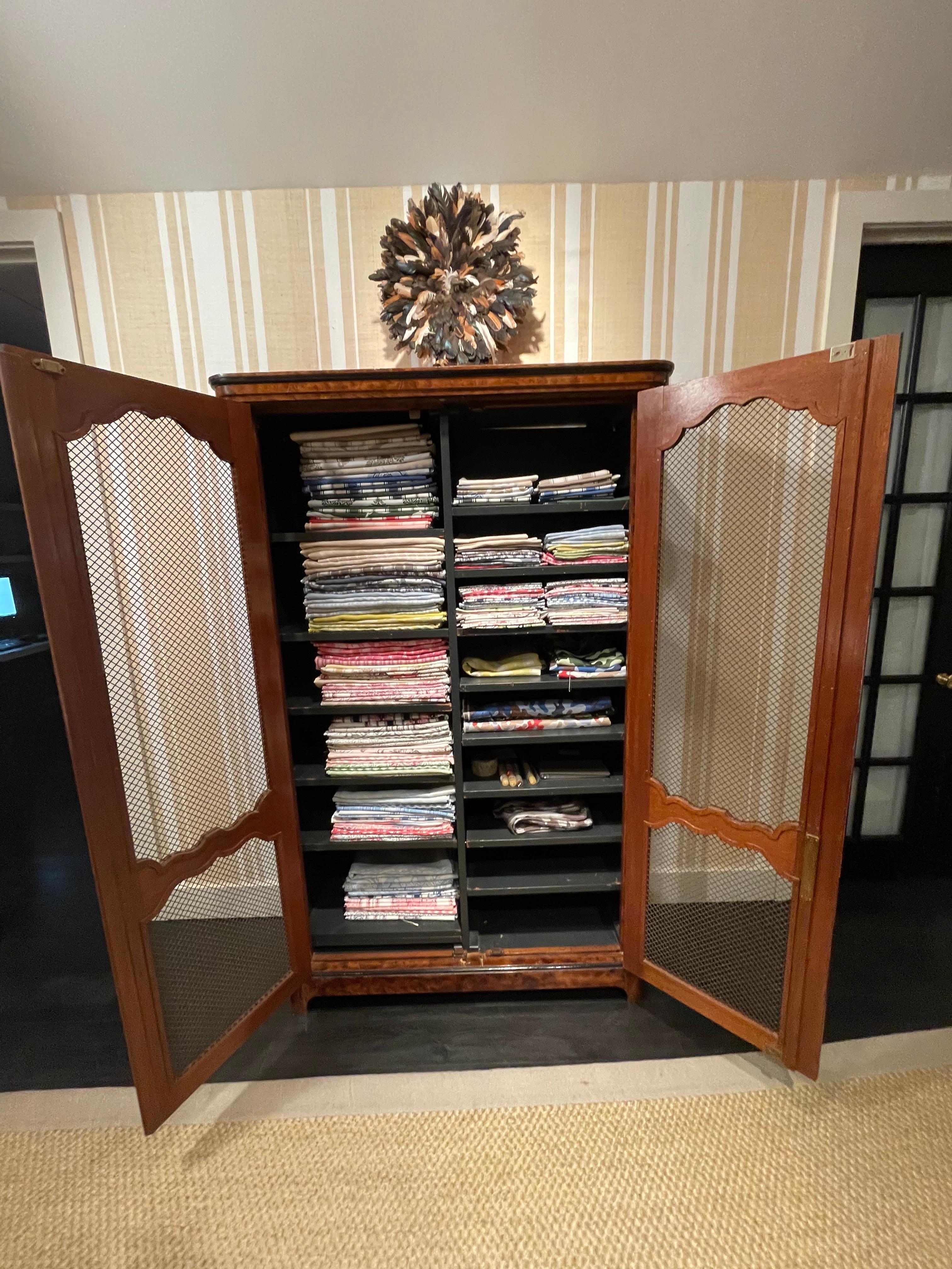 Pair of Regence Style Faux Bois Painted Bookcases 6