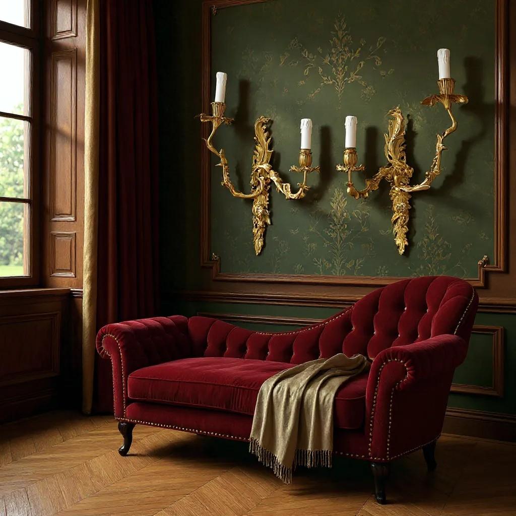 Pair of Régence-Style Gilt Bronze Two-Lights Wall Sconces, 19th century en venta 11