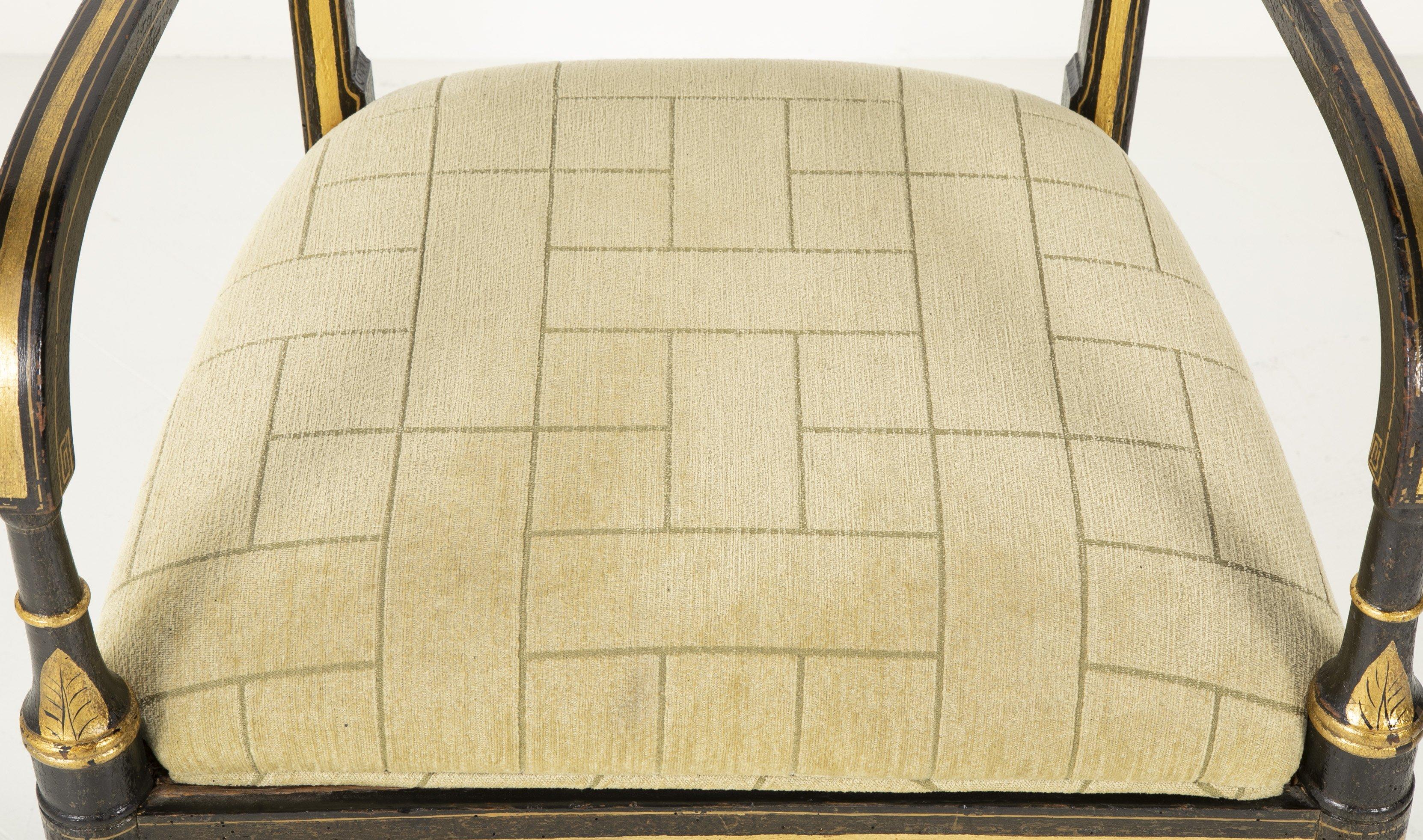 Pair of Regency Armchairs 5