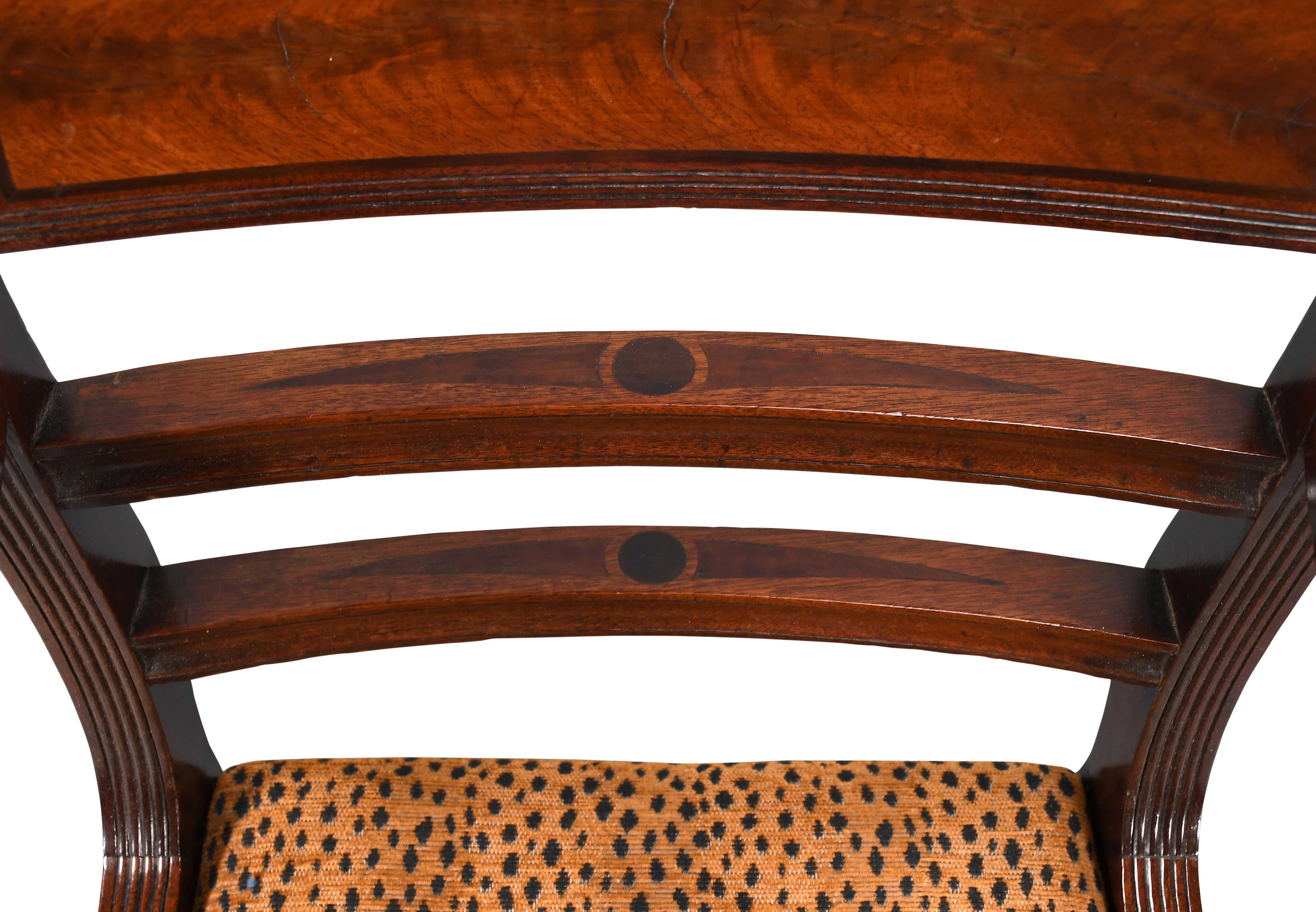 Anglais Paire de fauteuils Regency en vente