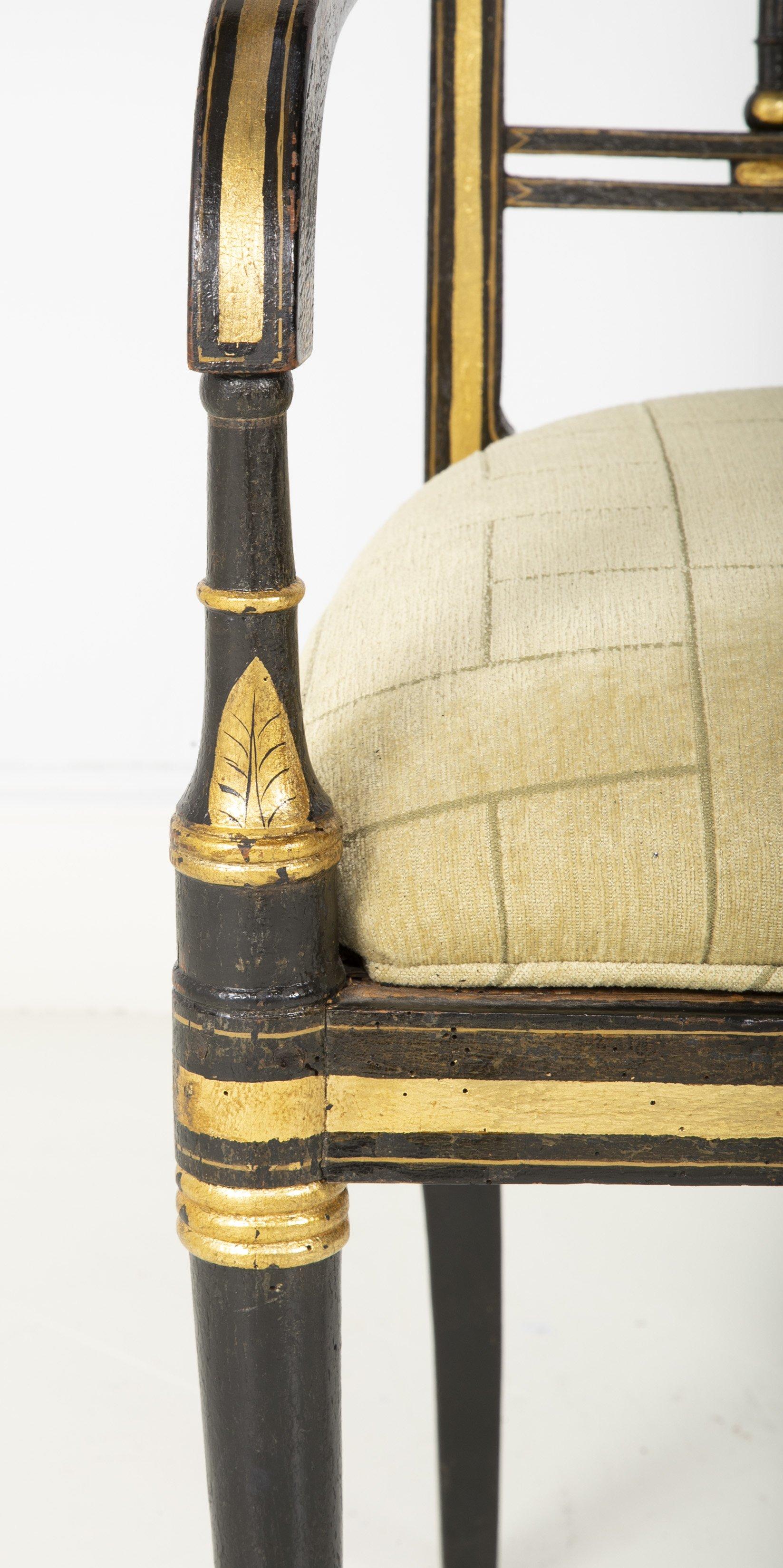 Pair of Regency Armchairs 2