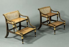 Pair of Regency Bedsteps