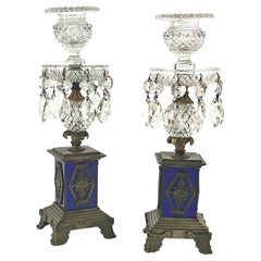 Pareja de candeleros de la Regencia