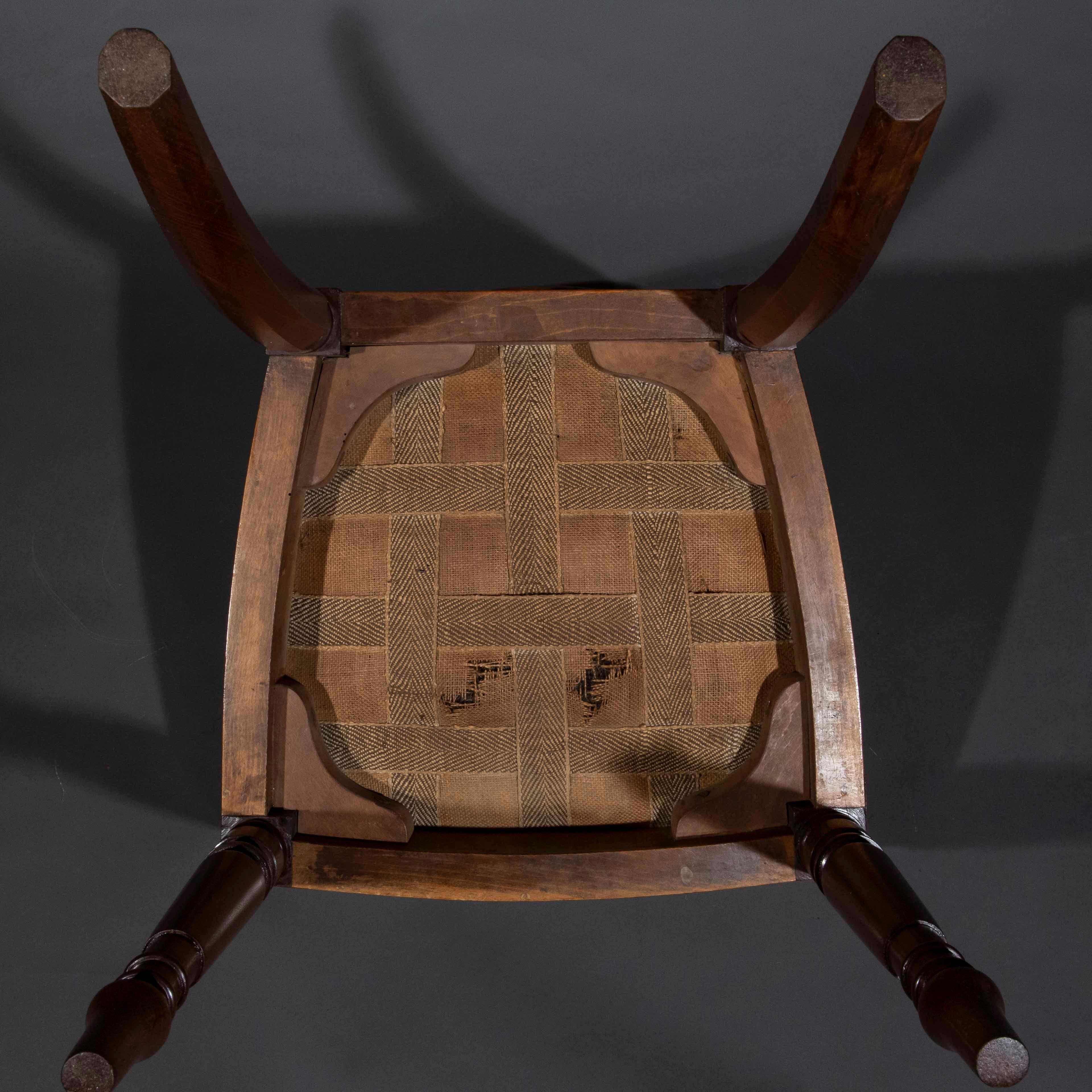 Paire de chaises Regency, attribuée à George Bullock en vente 7