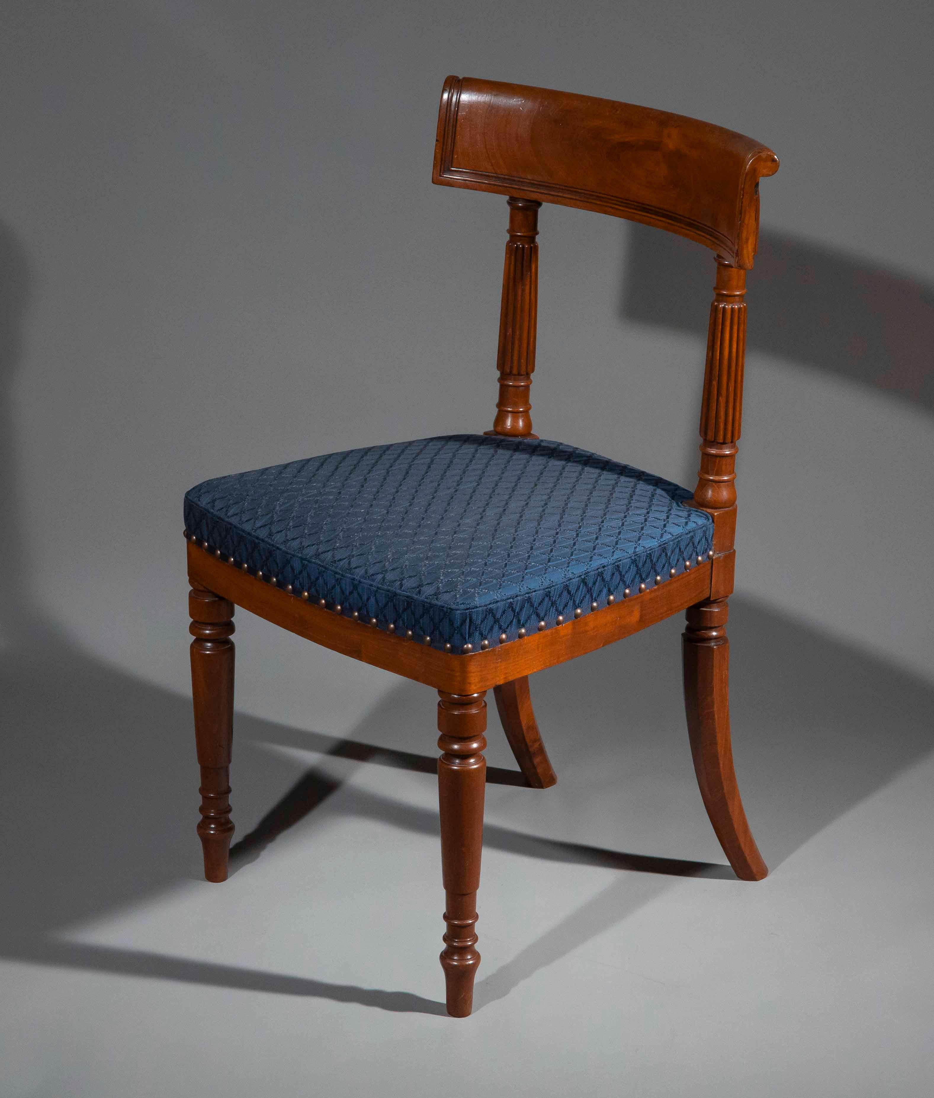 Coppia di sedie Regency, attribuite a George Bullock 6