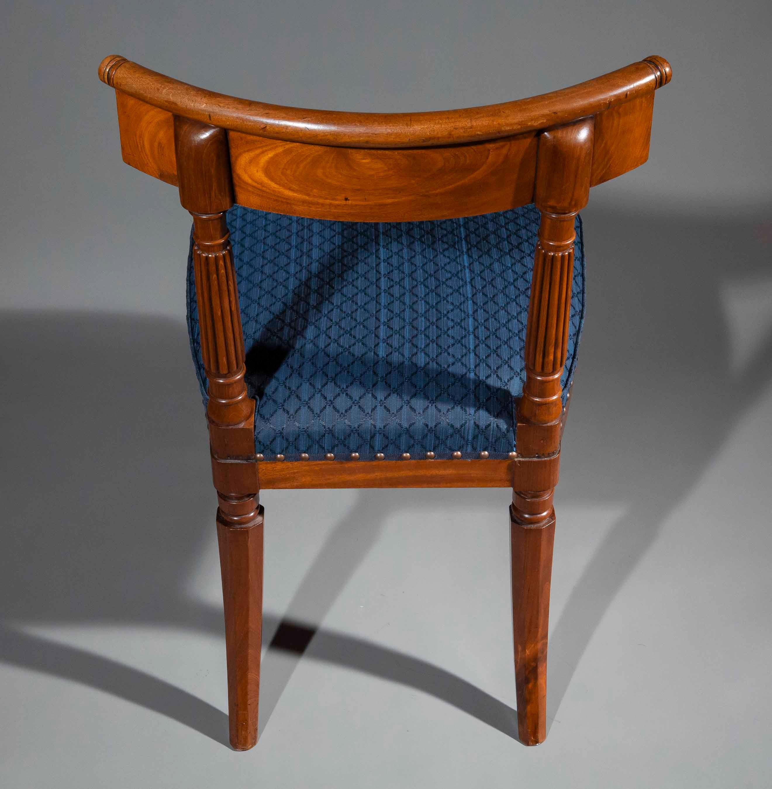 Coppia di sedie Regency, attribuite a George Bullock 11