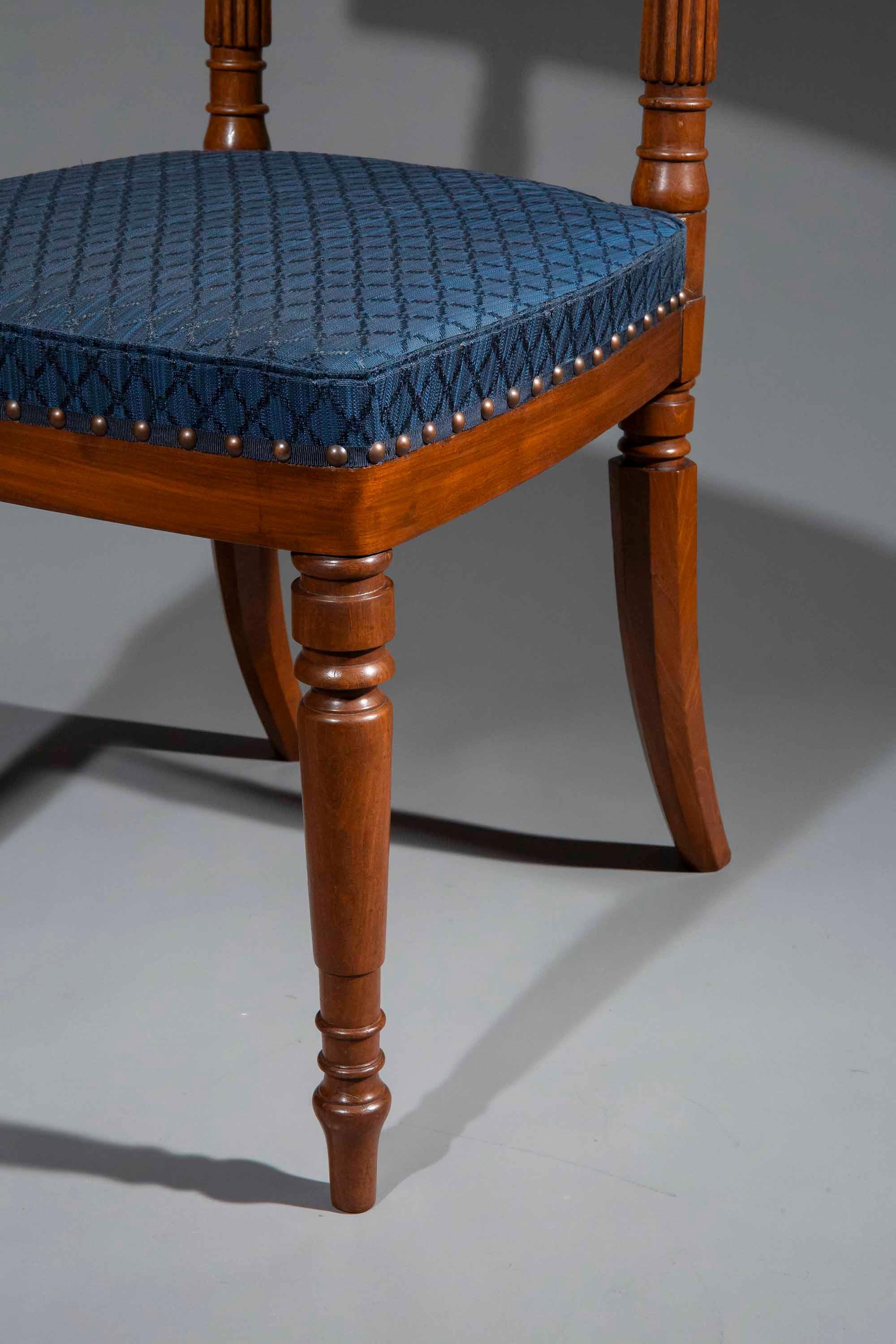 Coppia di sedie Regency, attribuite a George Bullock In condizioni buone a Richmond, London
