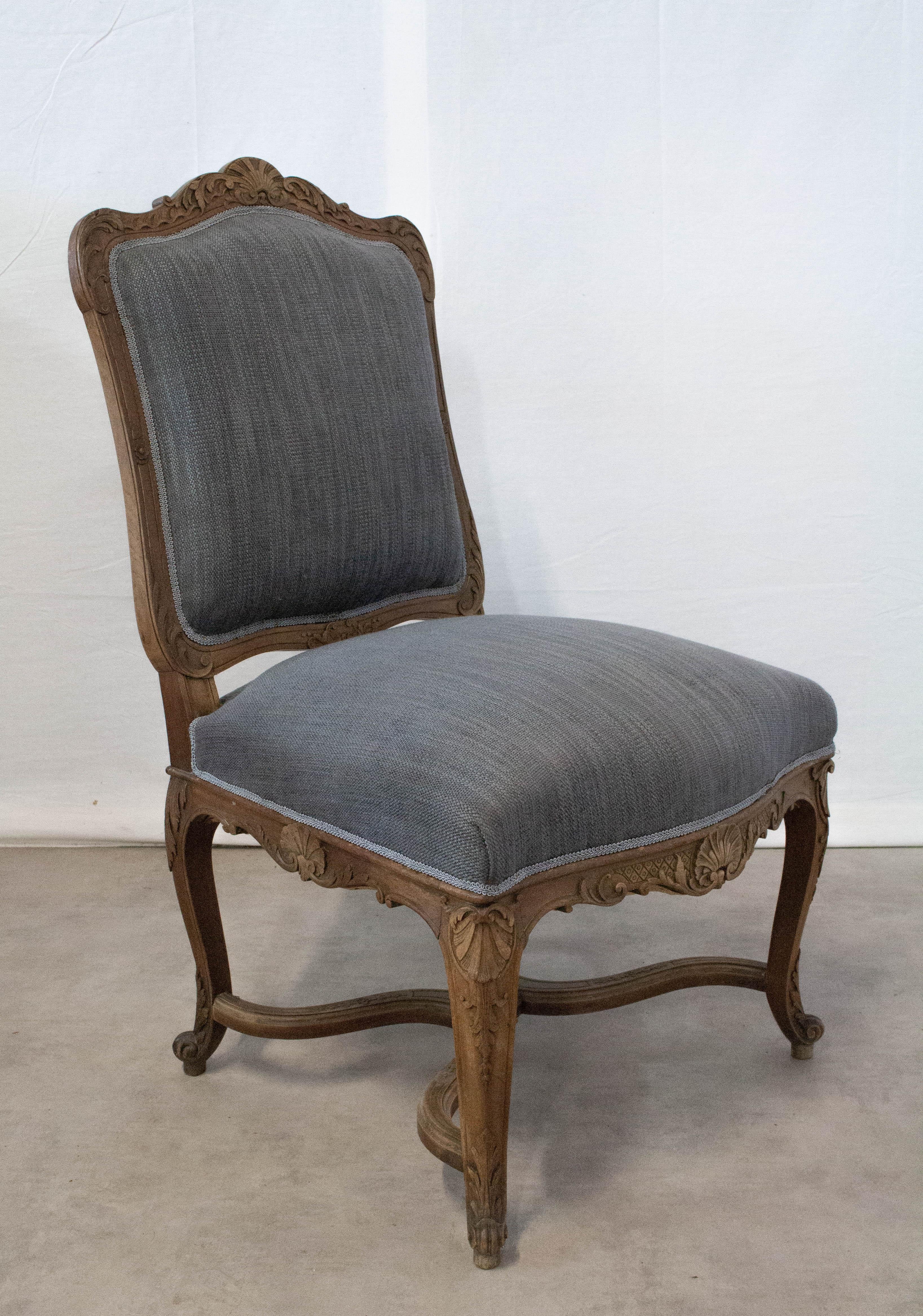 Regency Revival Pair of Regency Chairs or Fauteuils to be Re-Upholstered Midcentury For Sale