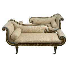 Used Pair of Regency Chaise Longue