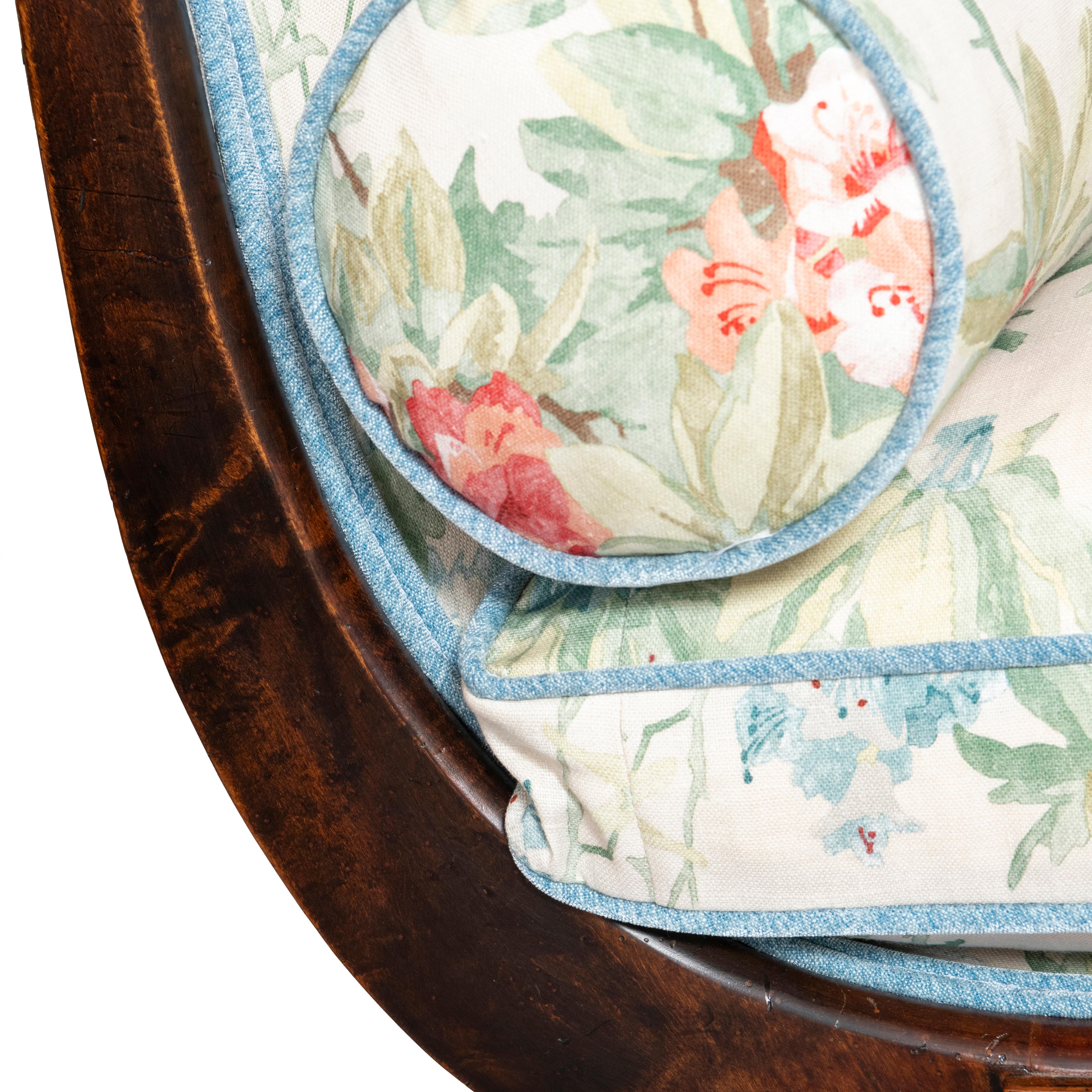 Paire de chaises longues Regency, Angleterre vers 1820 en vente 7