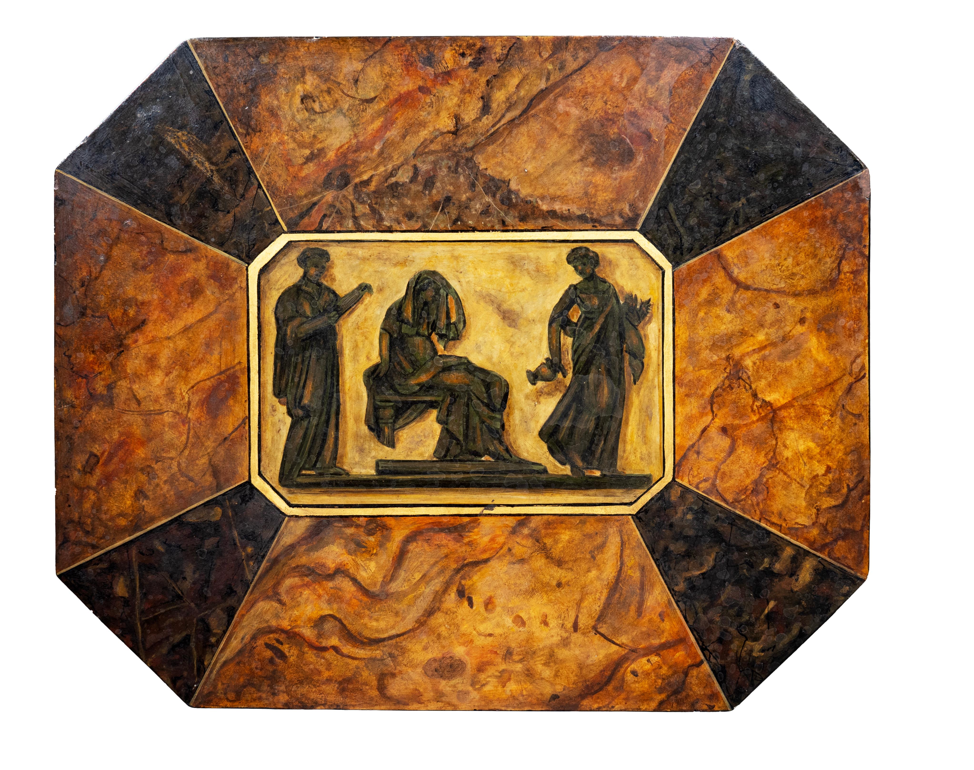 Anglais Paire de chandeliers de style Régence en bois doré et ébonisé