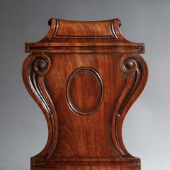 Pair of Regency Hall Chairs, attributed to Banting and France