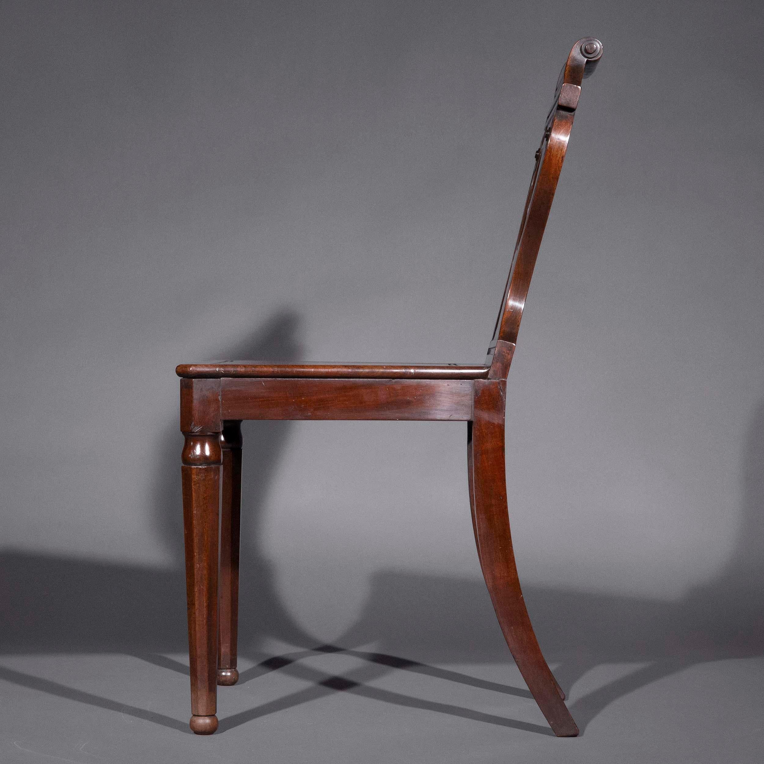 Paire de chaises de salon Regency, attribuées à Banting et France en vente 1