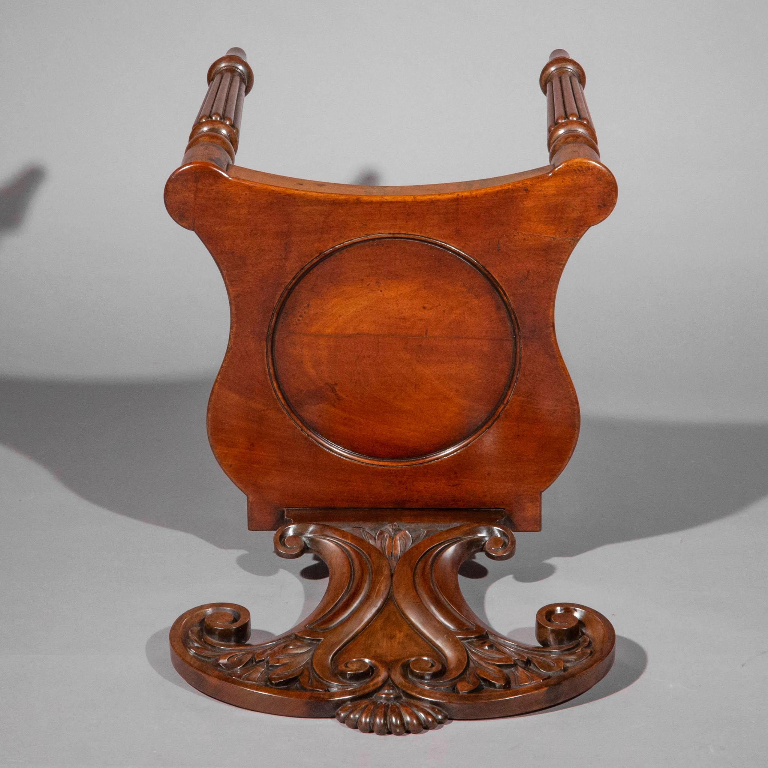 Pair of Regency Hall Chairs in the manner of Gillows 1