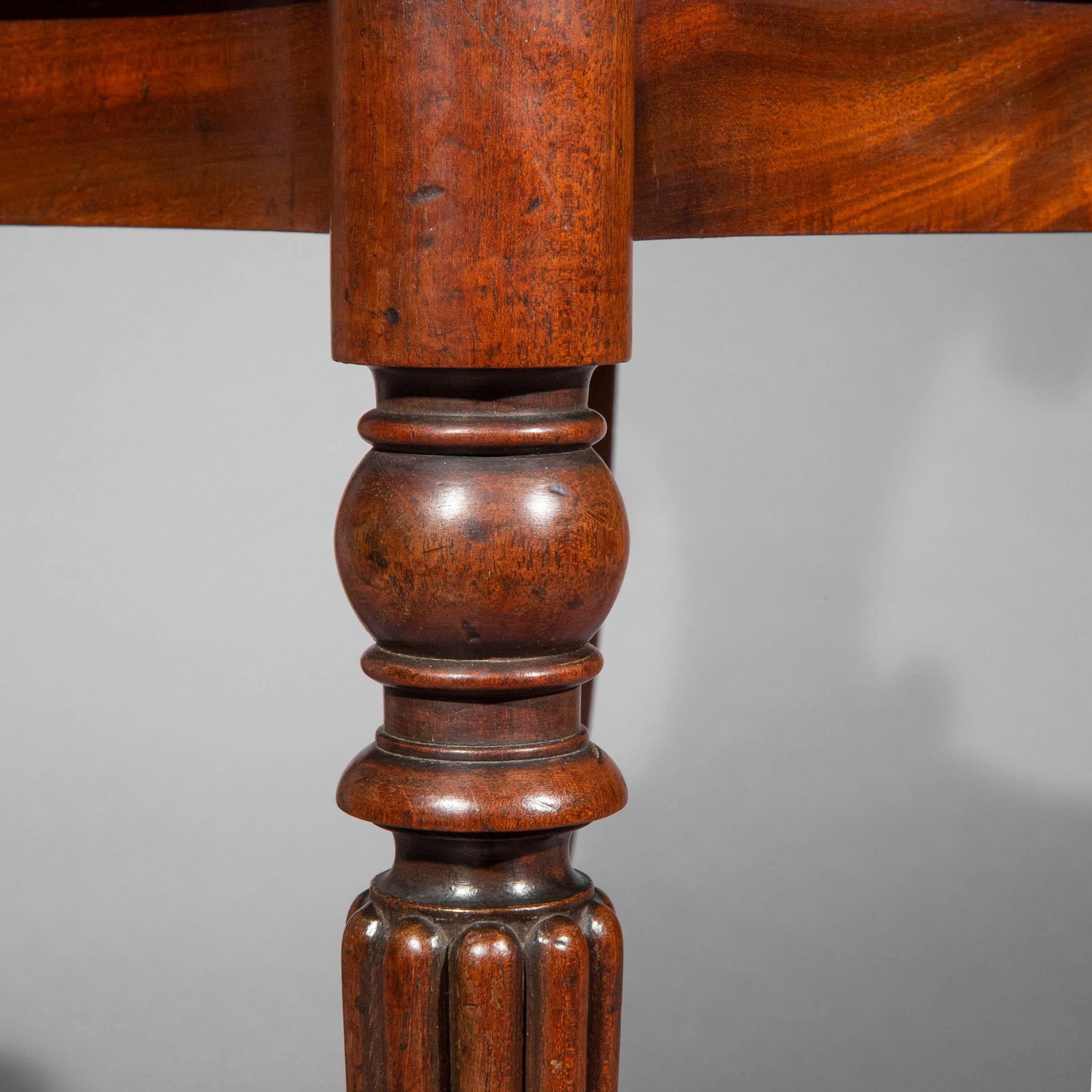 Pair of Regency Hall Chairs in the manner of Gillows 2