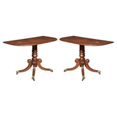 Used Pair of Regency hall tables
