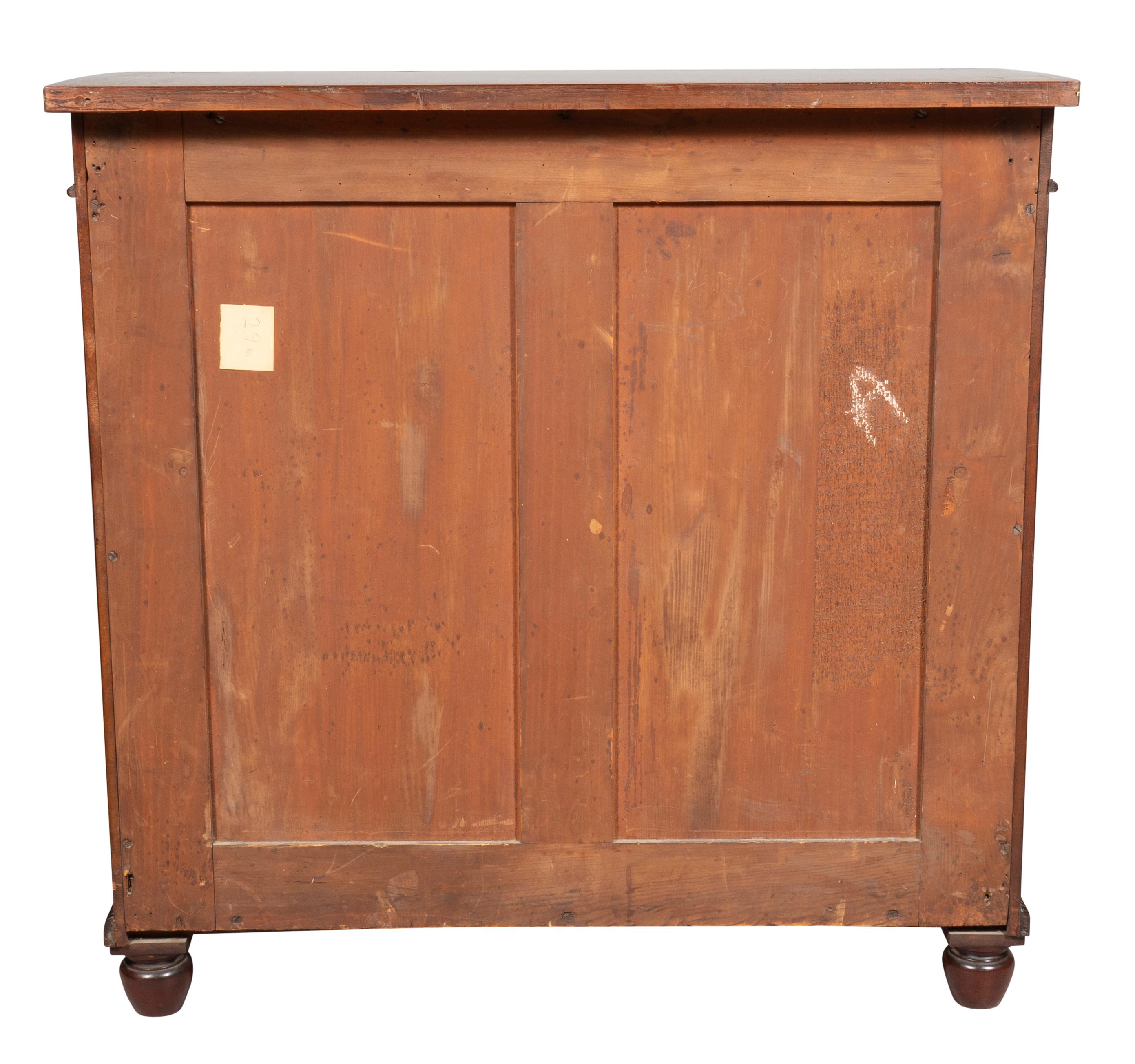 Pair Of Regency Mahogany And Brass Inlaid Credenzas From Westport House, Ireland For Sale 12
